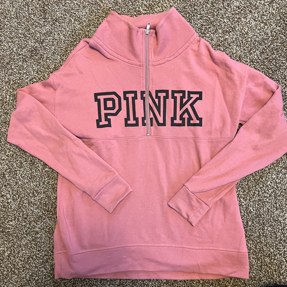 PINK quarter zip